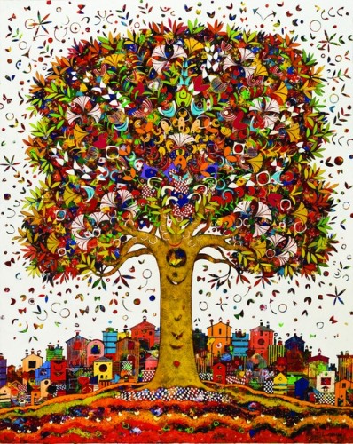 arbre de vie 162cmx130cm 2018
